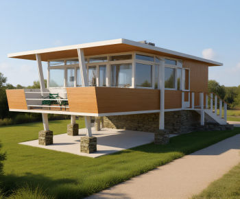 Modern Appearance Of Commercial Building-ID:969758994