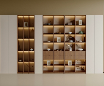New Chinese Style Decorative Cabinet-ID:631320951
