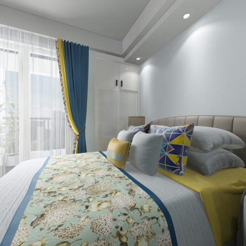 Nordic Style Bedroom-ID:933537832