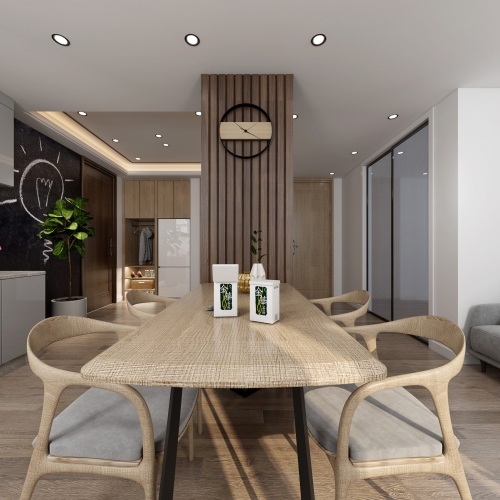 Nordic Style Dining Room-ID:417500423