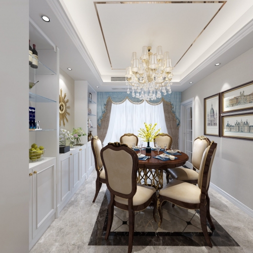 American Style Dining Room-ID:408406194