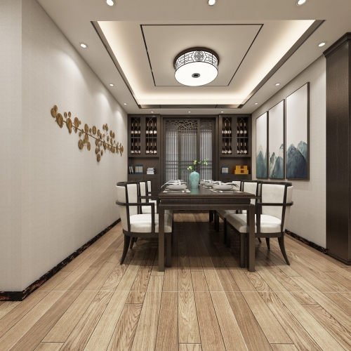 New Chinese Style Dining Room-ID:189953822