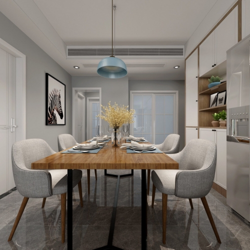 Nordic Style Dining Room-ID:693740685