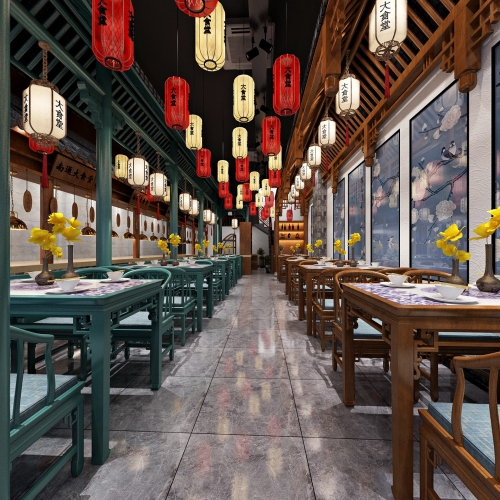 Chinese Style Restaurant-ID:256635186