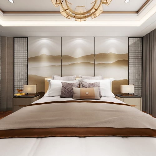 New Chinese Style Bedroom-ID:172189982