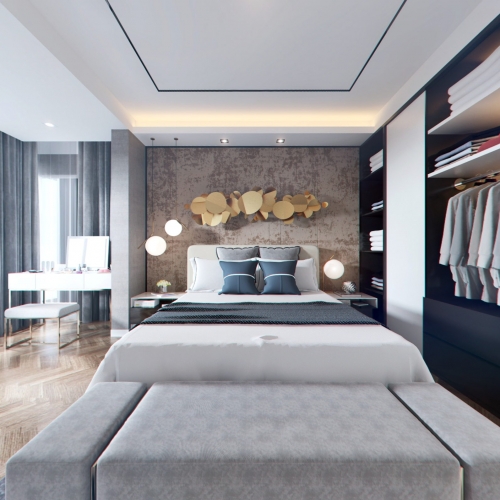 Modern Bedroom-ID:247855511