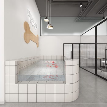 全景-现代宠物店-模型ID【344421】