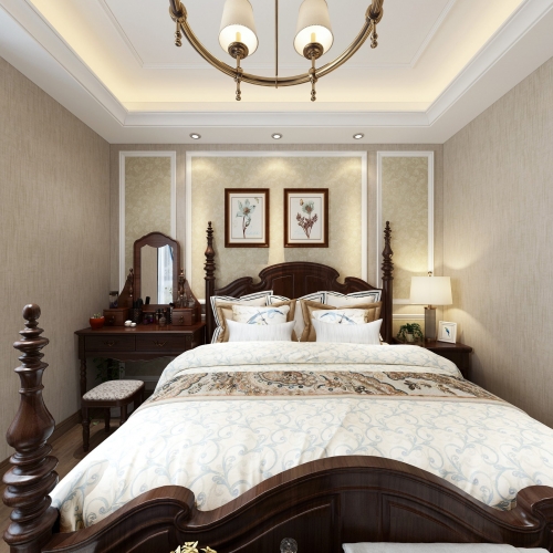 American Style Bedroom-ID:849635254