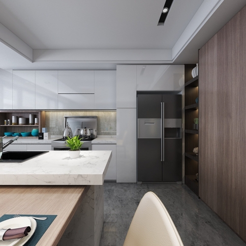 Modern Open Kitchen-ID:273819941