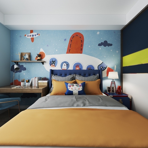 Nordic Style Boy's Room And Son's Room-ID:361873639