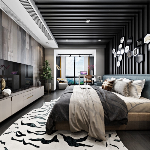 Modern Bedroom-ID:453597468