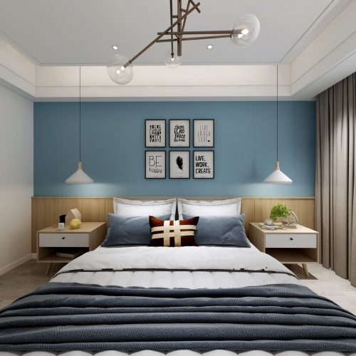 Nordic Style Bedroom-ID:154831841
