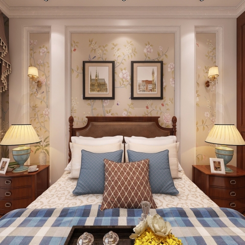 American Style Bedroom-ID:265396463