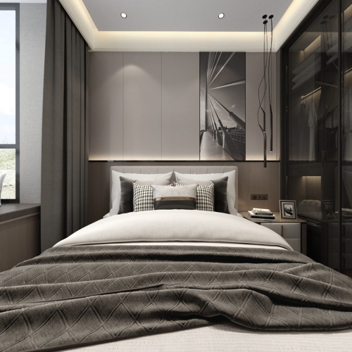 Modern Bedroom-ID:604989847