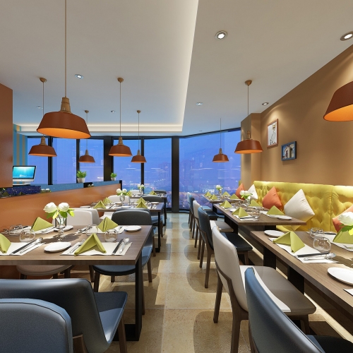 Modern Restaurant-ID:893326738