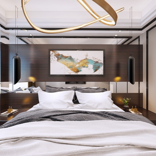 Modern Bedroom-ID:808358983