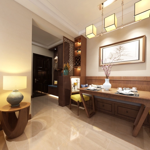 New Chinese Style Dining Room-ID:566273513