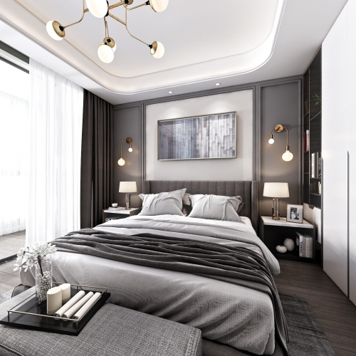 Modern Bedroom-ID:373682587