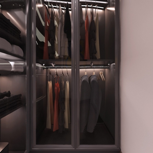 Post Modern Style Clothes Storage Area-ID:158864291