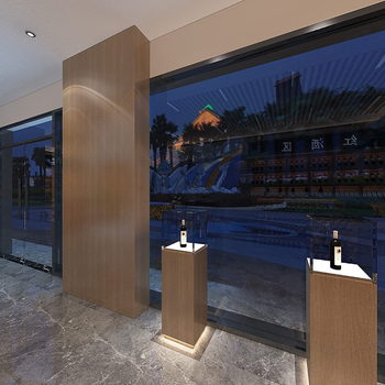 全景-现代零售商店-模型ID【508509】