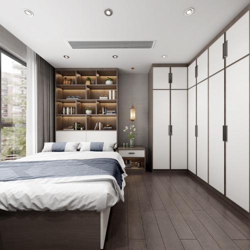 New Chinese Style Bedroom-ID:754072671