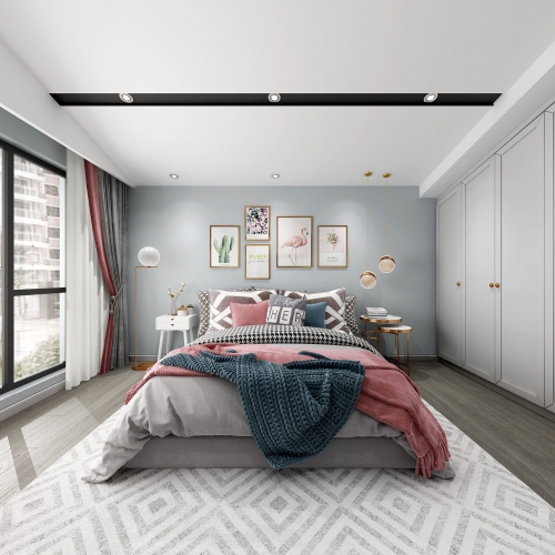 Nordic Style Bedroom-ID:635613857