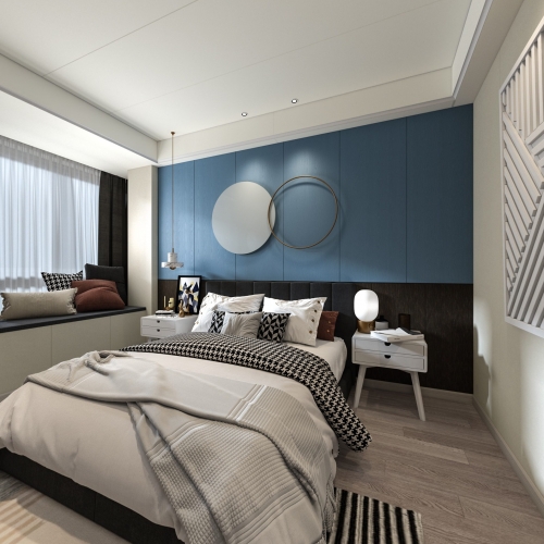 Modern Bedroom-ID:255352855