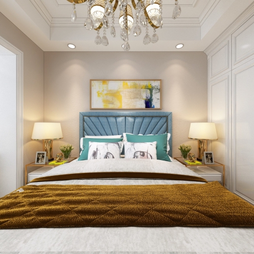 Simple European Style Bedroom-ID:226378556
