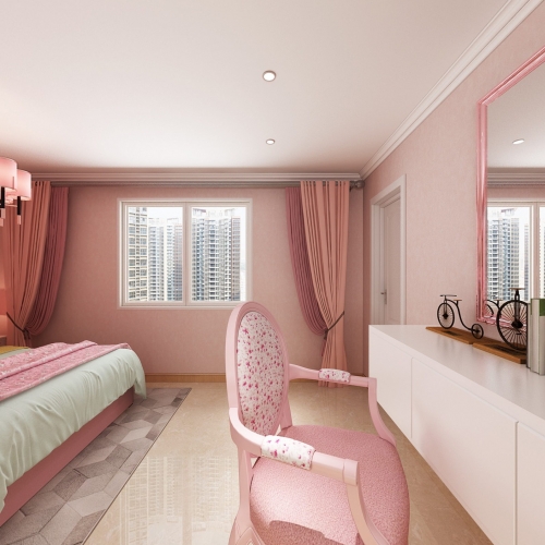 Modern Girl's Room Daughter's Room-ID:117503623