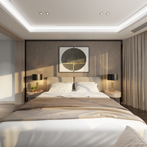 New Chinese Style Bedroom-ID:853285769