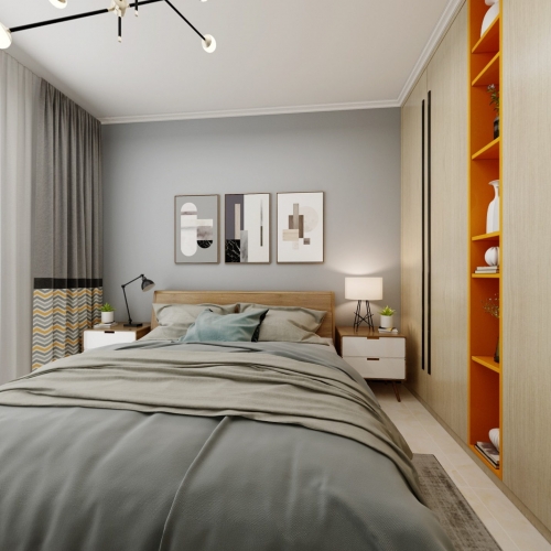 Nordic Style Bedroom-ID:138905647