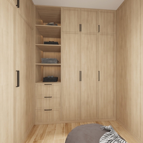 Modern Clothes Storage Area-ID:808191566