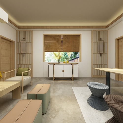 Japanese Style A Living Room-ID:393305249