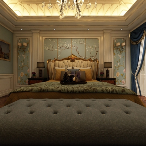 American Style Bedroom-ID:316794137