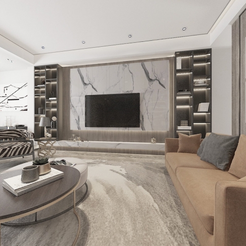 Modern A Living Room-ID:654039224