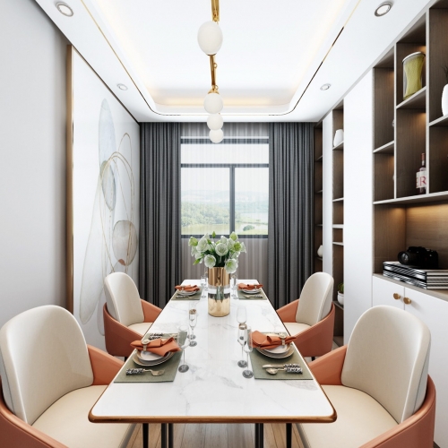 Modern Dining Room-ID:700359964