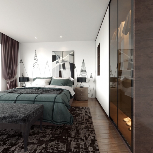 Modern Bedroom-ID:405233887