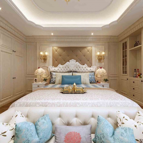 Simple European Style Bedroom-ID:357256571