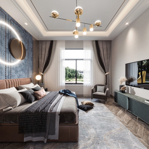 Modern Bedroom-ID:938290439