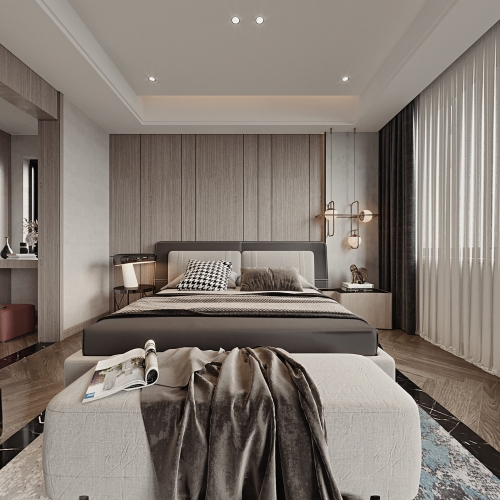 Modern Bedroom-ID:494342554