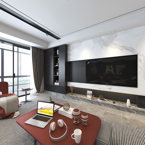 Modern A Living Room-ID:635237896