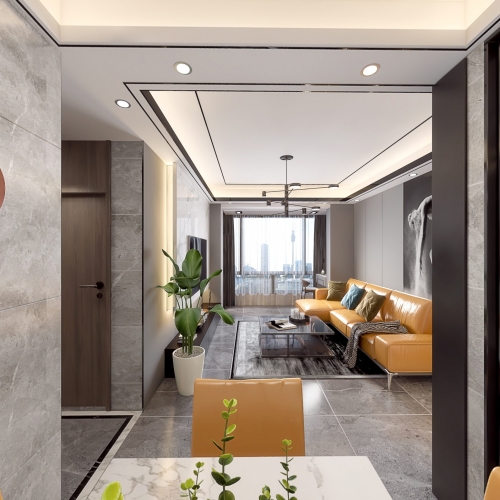 Modern A Living Room-ID:310118623