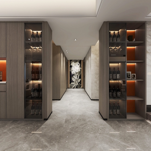 Modern A Living Room-ID:861439636