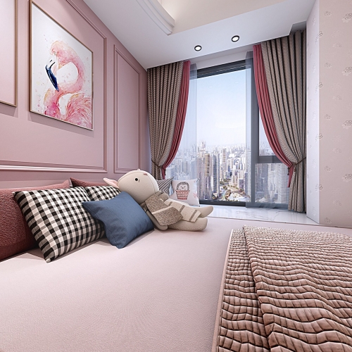 Modern Girl's Room Daughter's Room-ID:747252735