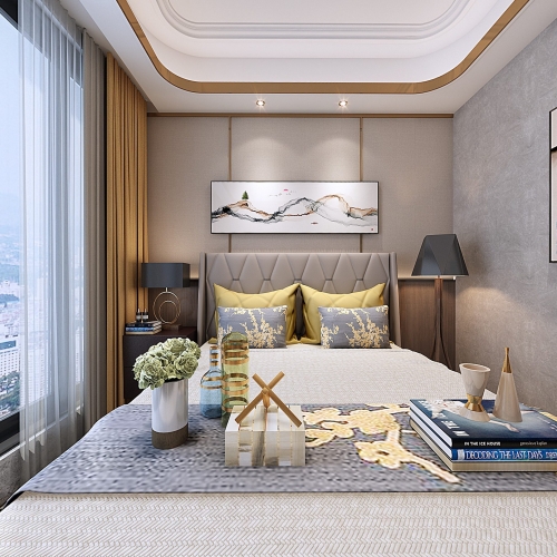 Modern Bedroom-ID:438398844