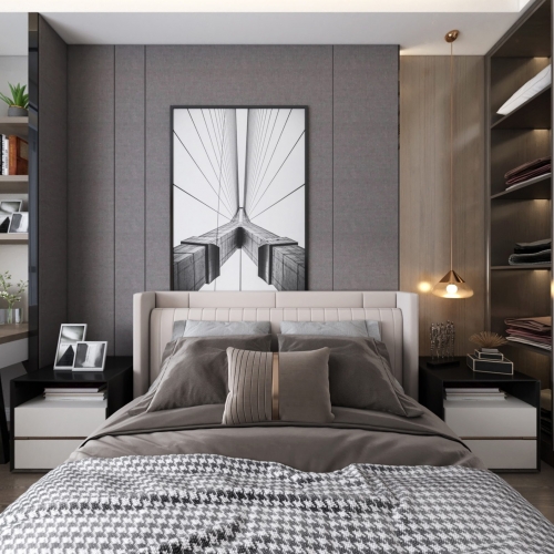 Modern Bedroom-ID:460596392