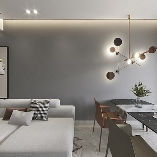 Modern A Living Room-ID:595115986