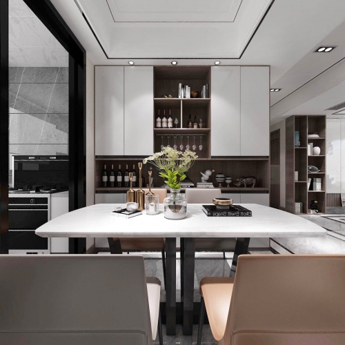 Modern Dining Room-ID:236733236