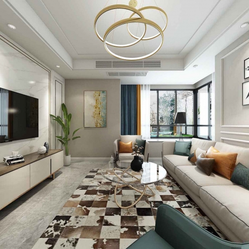 Modern A Living Room-ID:970794632