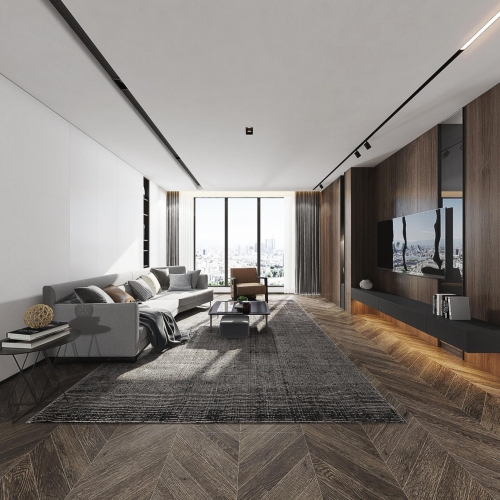 Modern A Living Room-ID:710606466